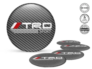 Toyota TRD Décalques Roues Tuning Vecteur Édition Radiant